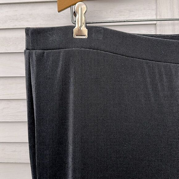 Chico's Travelers Wide Leg Pants Size 3 Short 16S Gray NWT - Picture 4 of 9